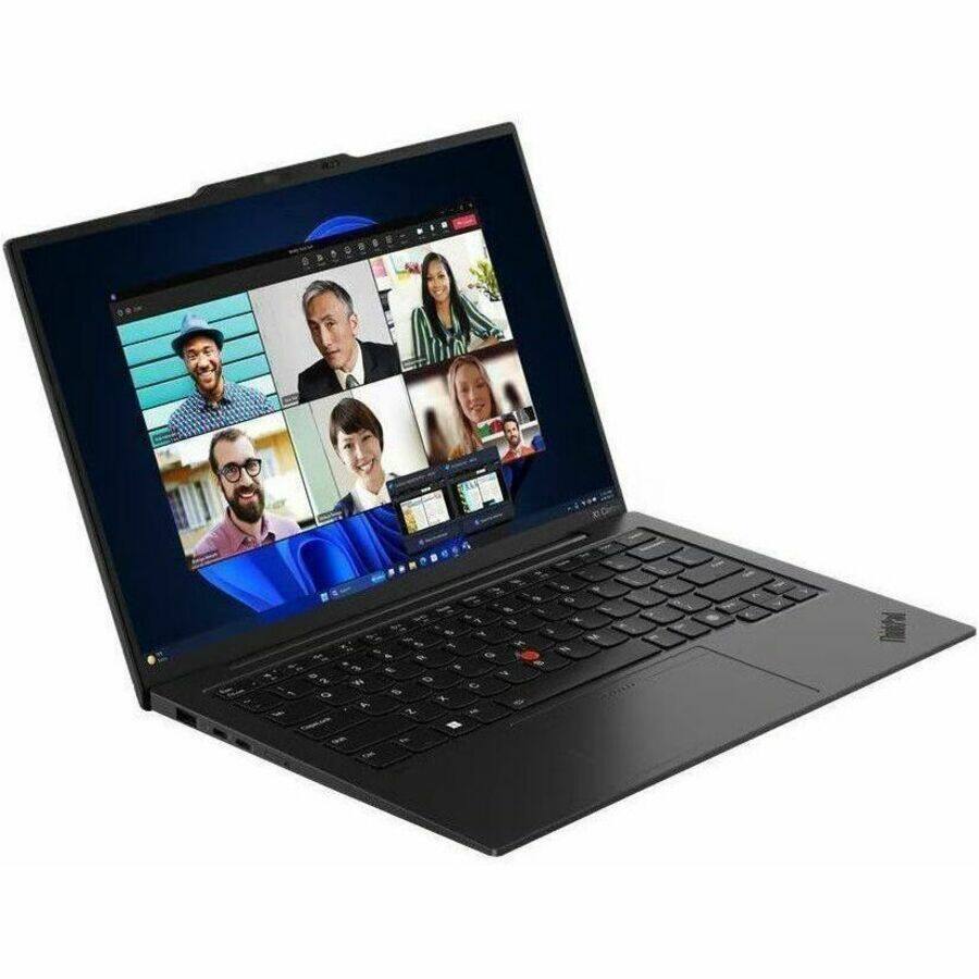Alt View 3. Lenovo - Lenovo ThinkPad X1 Carbon Gen 12 21KC00B2US 14" Notebook - WUXGA - 60 Hz - Intel Core Ultra 5 135U - vPro Technology - Black.