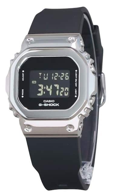 Casio G Shock Digital Metal Bezel Resin Strap Quartz GM 5600U 1 Casio G Shock Digital Metal Bezel Resin Strap Quartz GM 5600U 1