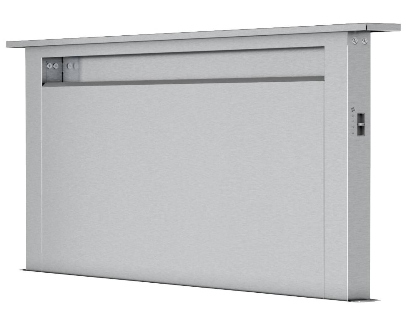 Angle. Zephyr - Treviso 36 in. 600 CFM Telescopic Downdraft System with Single Blower - Stainless Steel.
