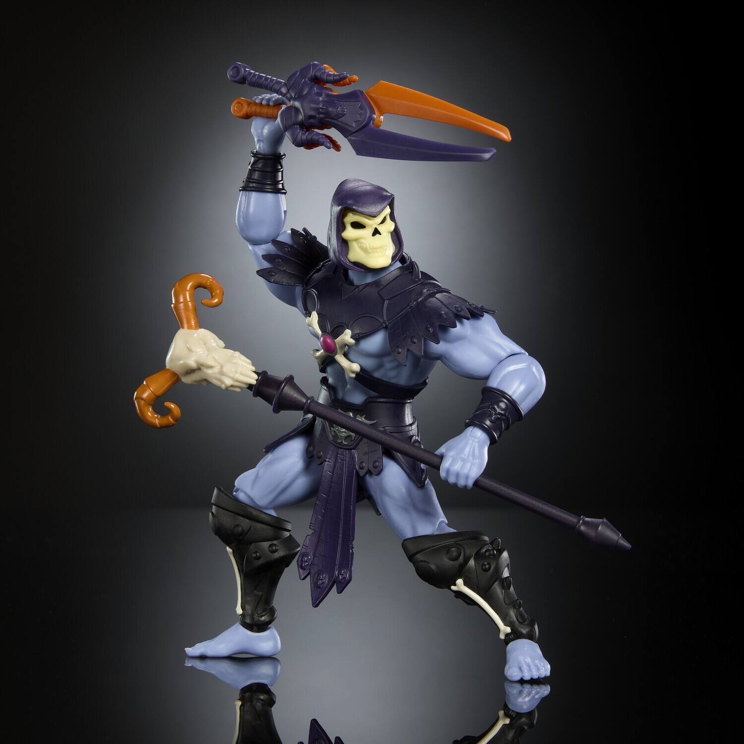 Alt View 2. Mattel - Mattel Collectible - Masters Of The Universe Origins 200X Cartoon Collection Skeletor Action Figure - COLLECTIBLES - Multicolor.