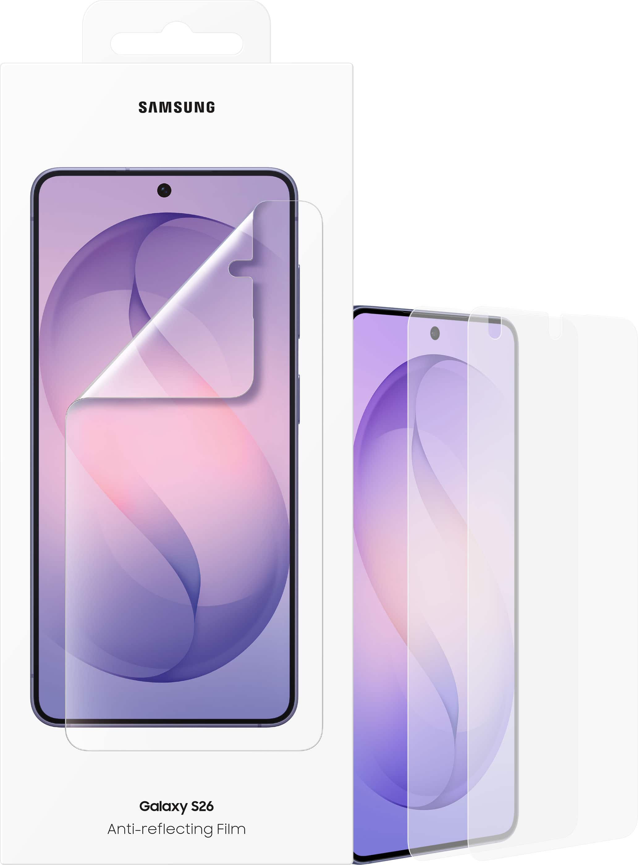 Samsung - Galaxy S26 Anti-reflecting Film - Transparent