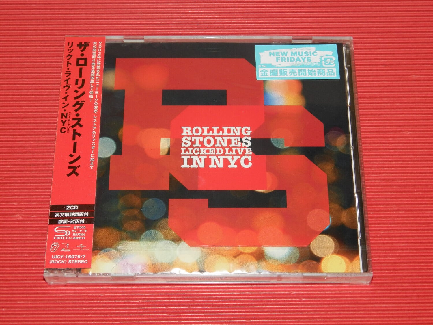 The Rolling Stones - Licked Live in NYC - SHM-CD   - COMPACT DISCS
