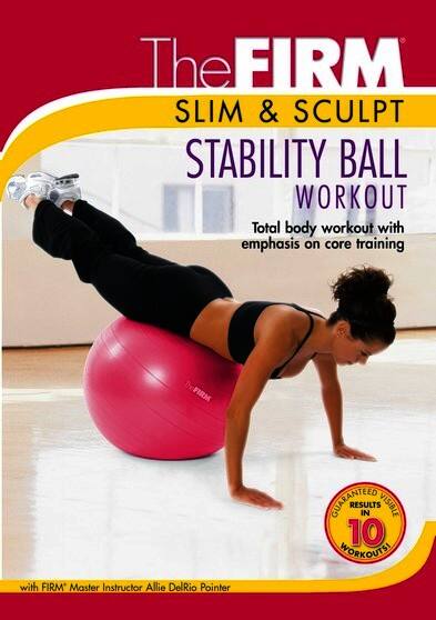 Front. The FIRM: Slim & Sculpt Stability Ball Workout (MOD) (DVD Mo.