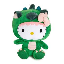 Fiesta - Sanrio Hello Kitty Dragon Costume 12 Inch Plush - Green