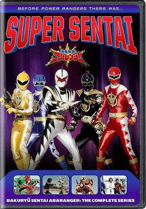 Front. Bakuryu Sentai Abaranger: The Complete Series - DVD.