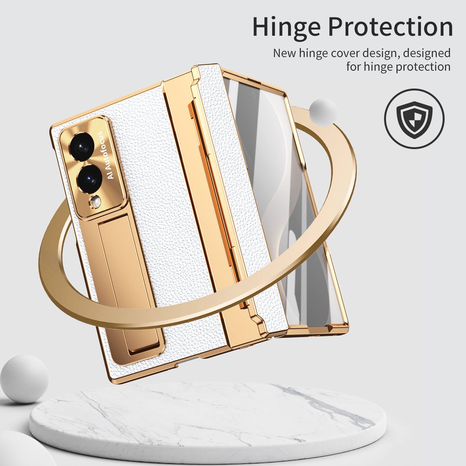 Hinge Protection  
New hinge cover design, designed for hinge protection  

AI Autofocus