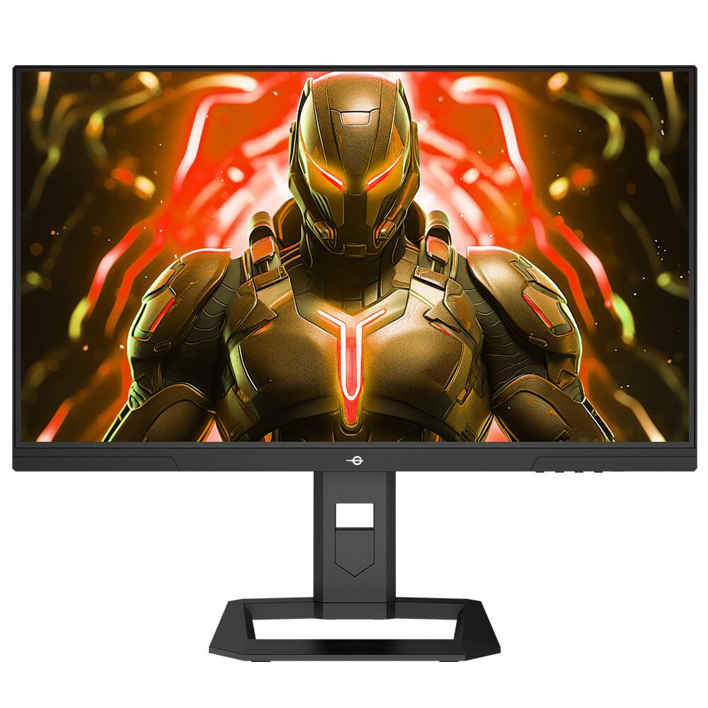 Angle. Titan-army - P2510S PLUS 24.5'' 2K 240Hz Gaming Monitor & Single Monitor Arm-QHD 1440P/1ms Fast IPS, HDR500 95% DCI-P3, Adaptive Sync - Black.