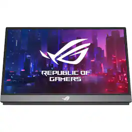 ASUS - Refurbished Excellent - ROG Strix XG17AHPE - 17.3” FHD (1920 x 1080) Portable Gaming Monitor - Black