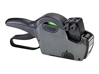 Front. Garvey - 22-77 Labeler, 7-Line, Black - Black.