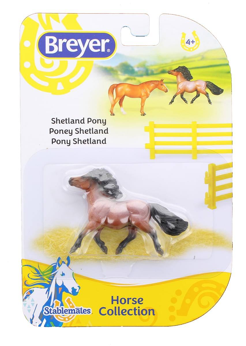 Breyer  
4+  
Shetland Pony  
Poney Shetland  
Pony Shetland  
Horse Collection  
Stablemates