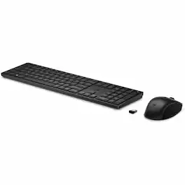 HP - 655 Keyboard & Mouse - USB Type A Plunger Wireless Keyboard - English (Canada), English (US) - USB Type A Wireless - Unknown