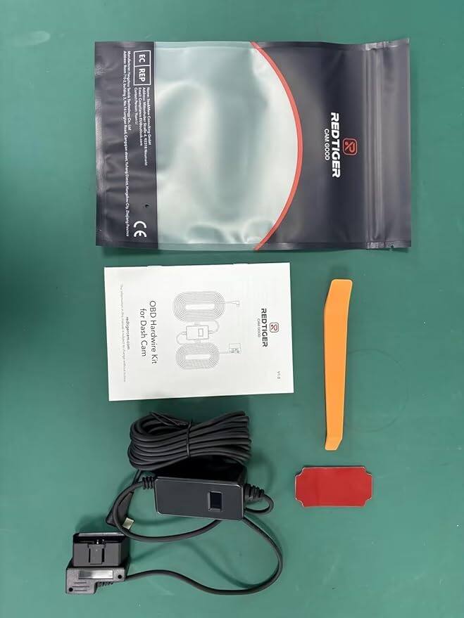 EC REP E CAM GOOD REDTIGER N CE for OBD RED Dash 0eO  REDTIGER X | Cam Hardwire Kit