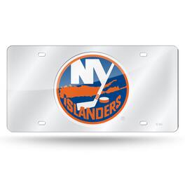 Rico Industries - New York Islanders Acrylic License Plate Laser Tag - Multi