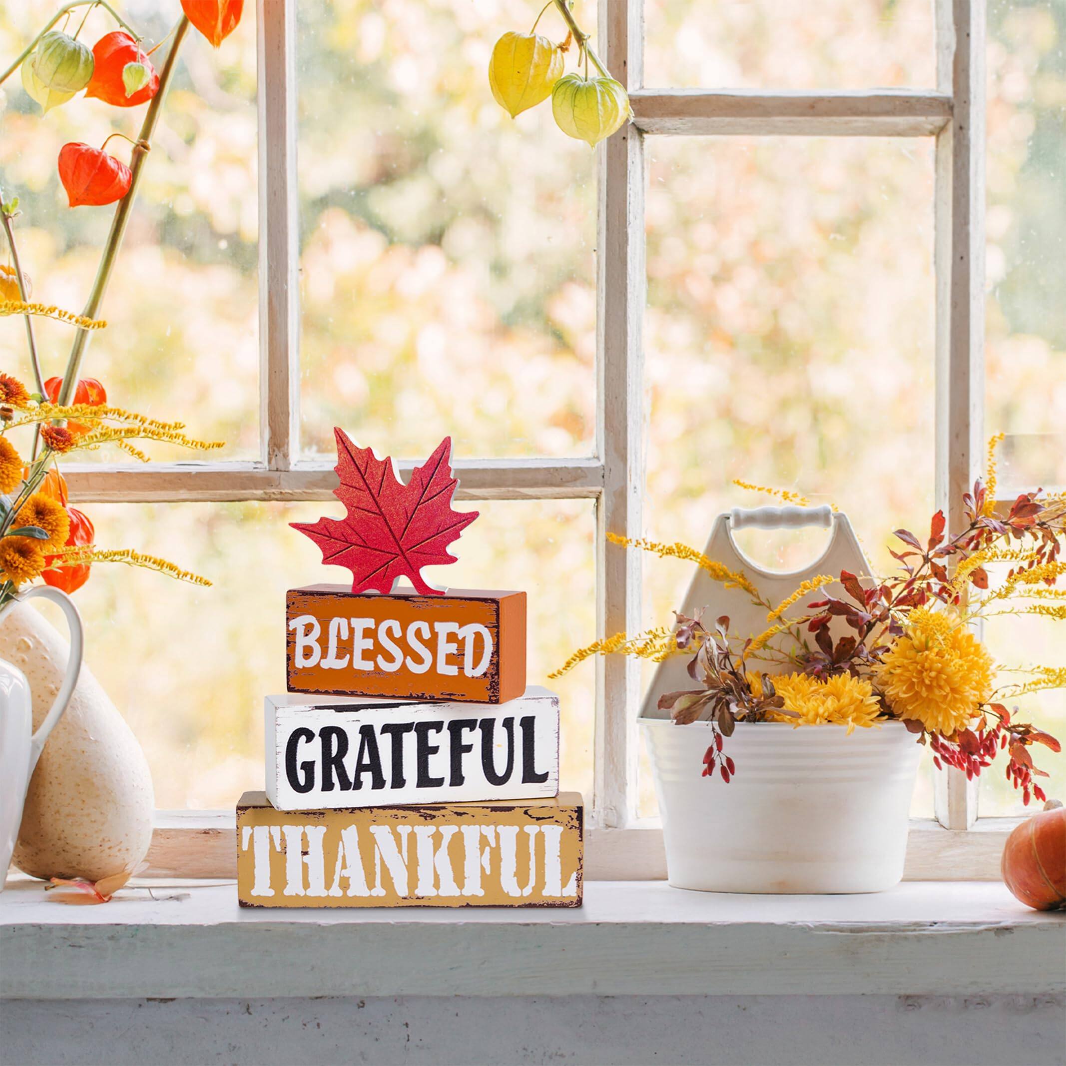 BLESSED  
GRATEFUL  
THANKFUL