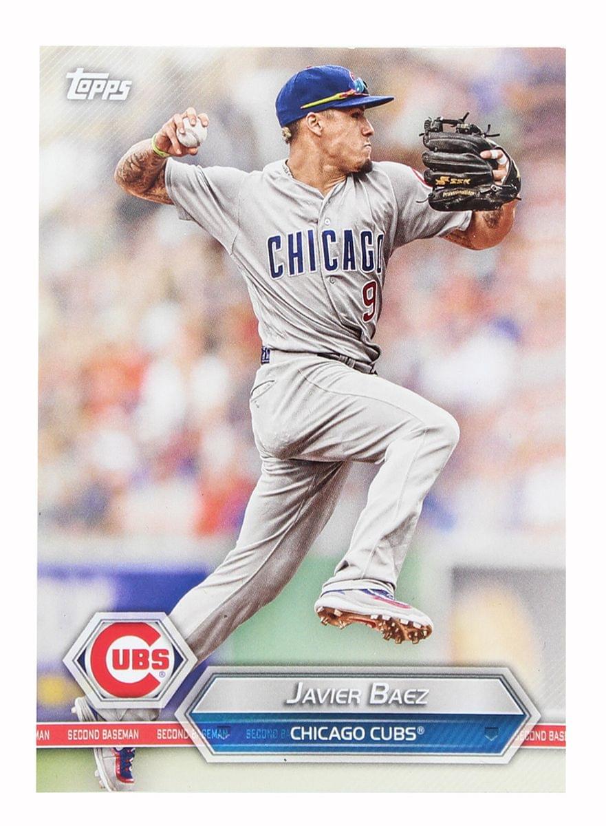 Topps  
UBS  
JAVIER BAEZ  
CHICAGO CUBS  
SECOND BASEMAN