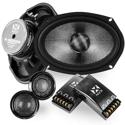 YAW-S SPEAKER COMPONENT X BYSTEM NVX X-SERIES XSP69KIT POWERHANDEL 1 200W - PA CE TWEETER + OFEN NVX