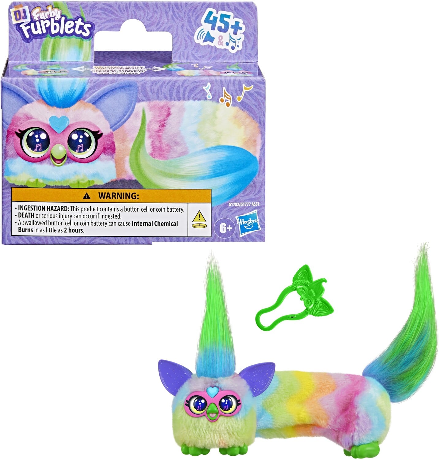Hasbro - Furby - DJ Furblets - Can-Dee-Swirl - COLLECTIBLES - Multicolor