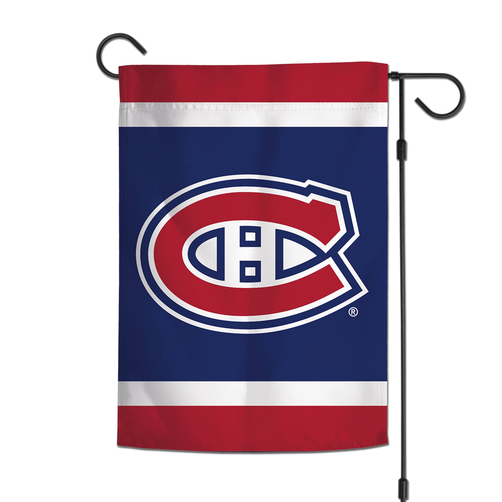 Alt View 1. WinCraft - Montreal Canadiens 12" x 18" Double-Sided Garden Flag - Multicolor.