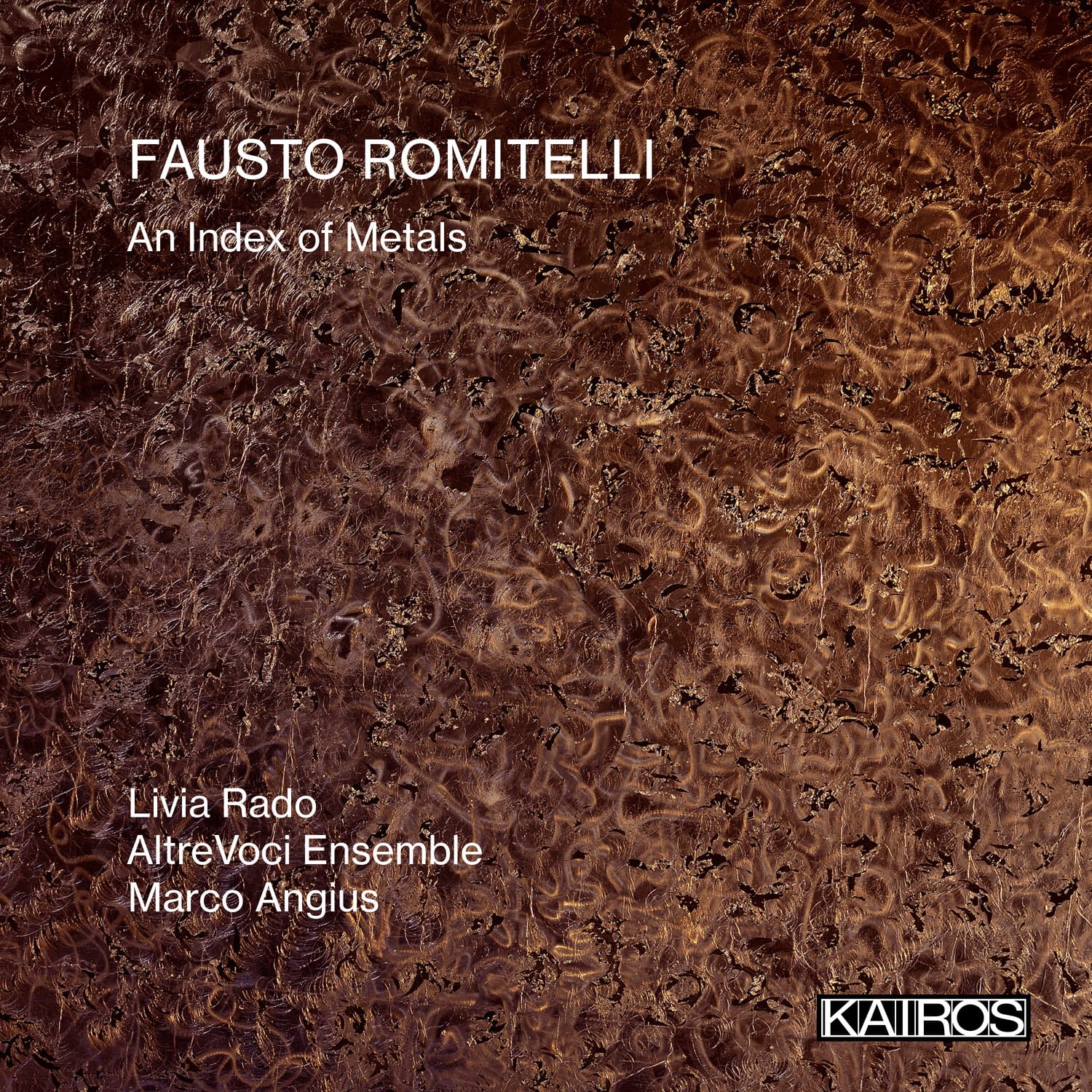 Rado,Livia / Altrevoci Ensemble / Angius,Marco - Fausto Romitelli: An Index Of Metals   - COMPACT DISCS [CD] price history on PriceWatchPro