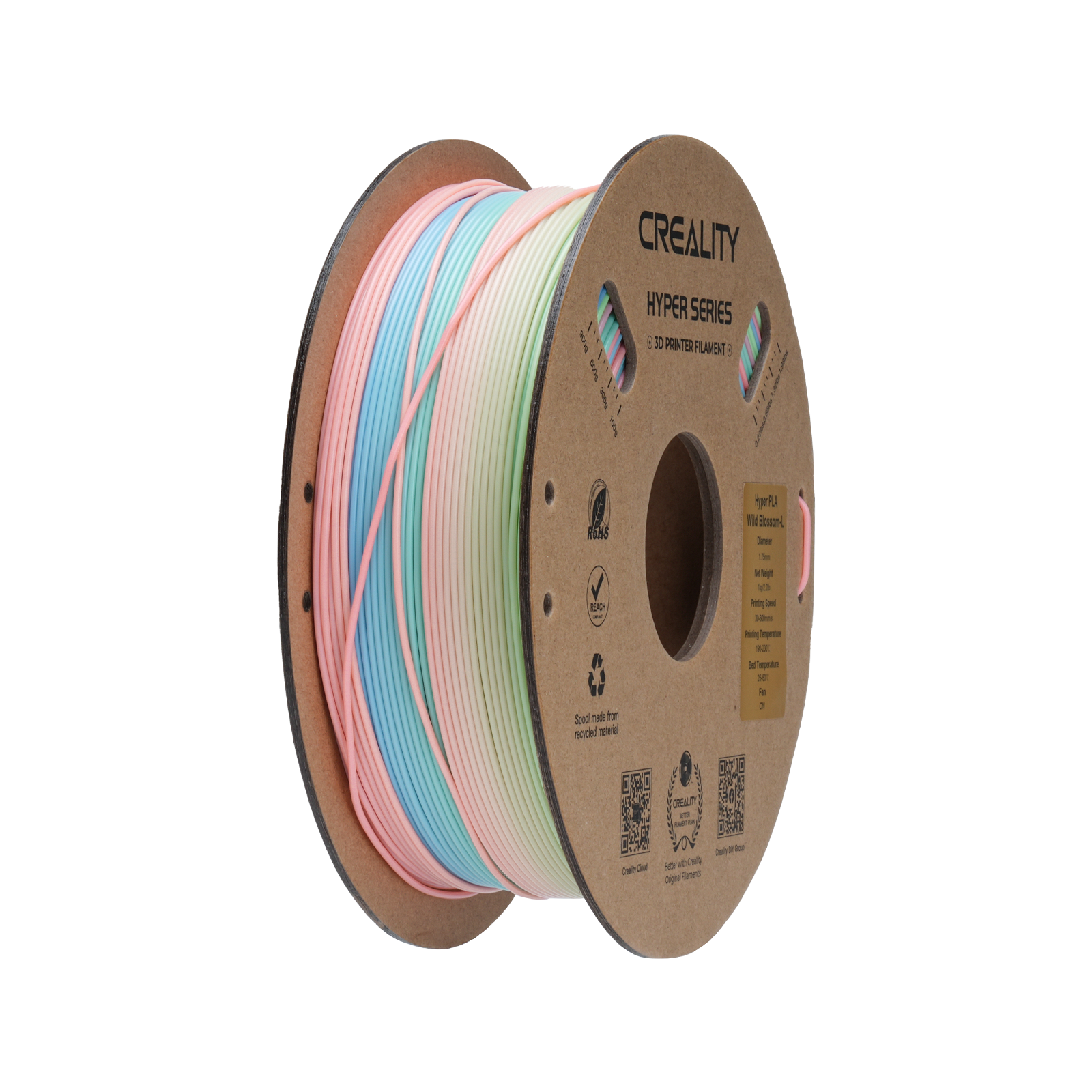 Creality - Hyper Rainbow Blossom-Long Gradient 1KG