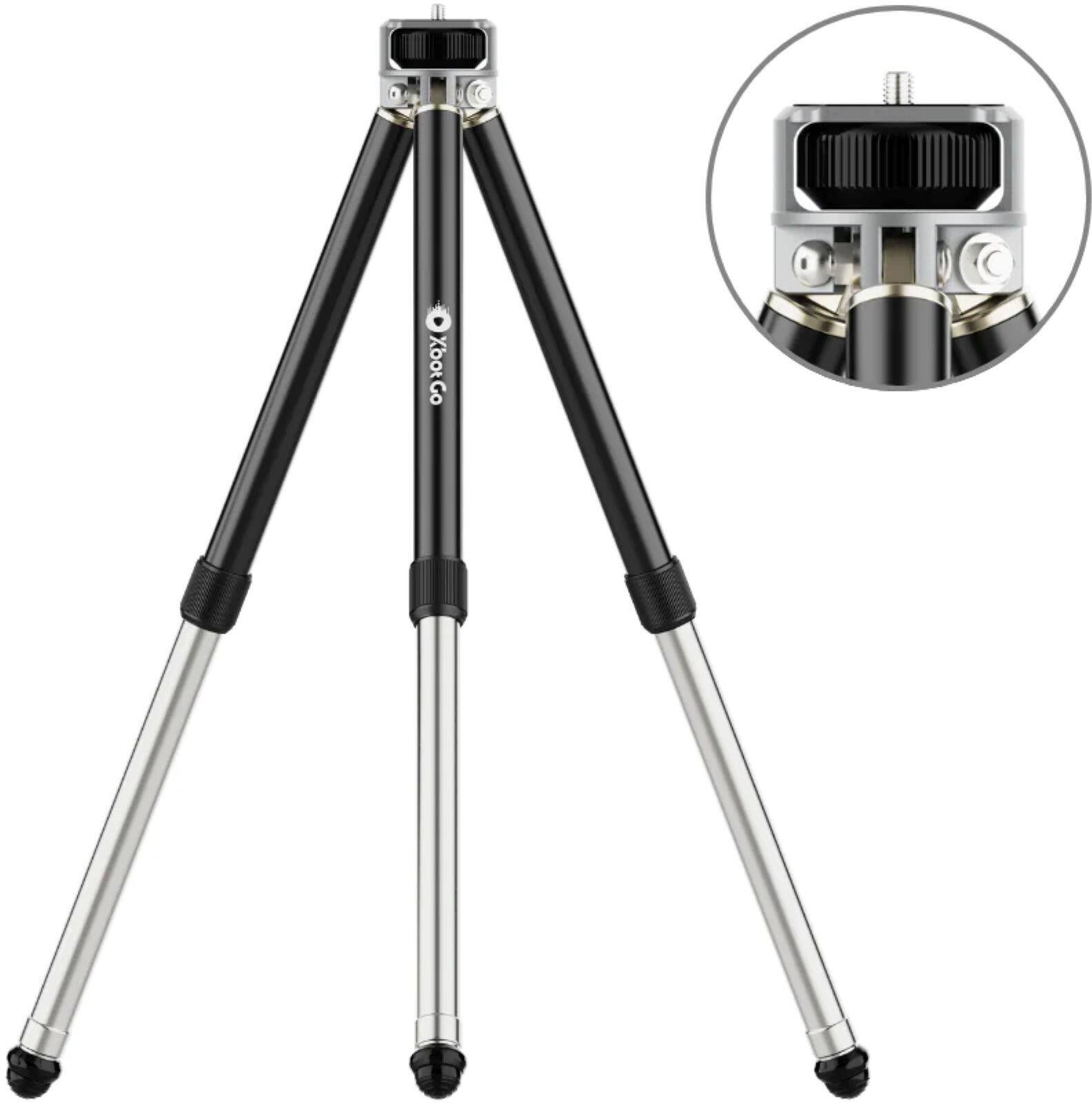 Left. XbotGo - T1 3.77ft Tripod - Black.
