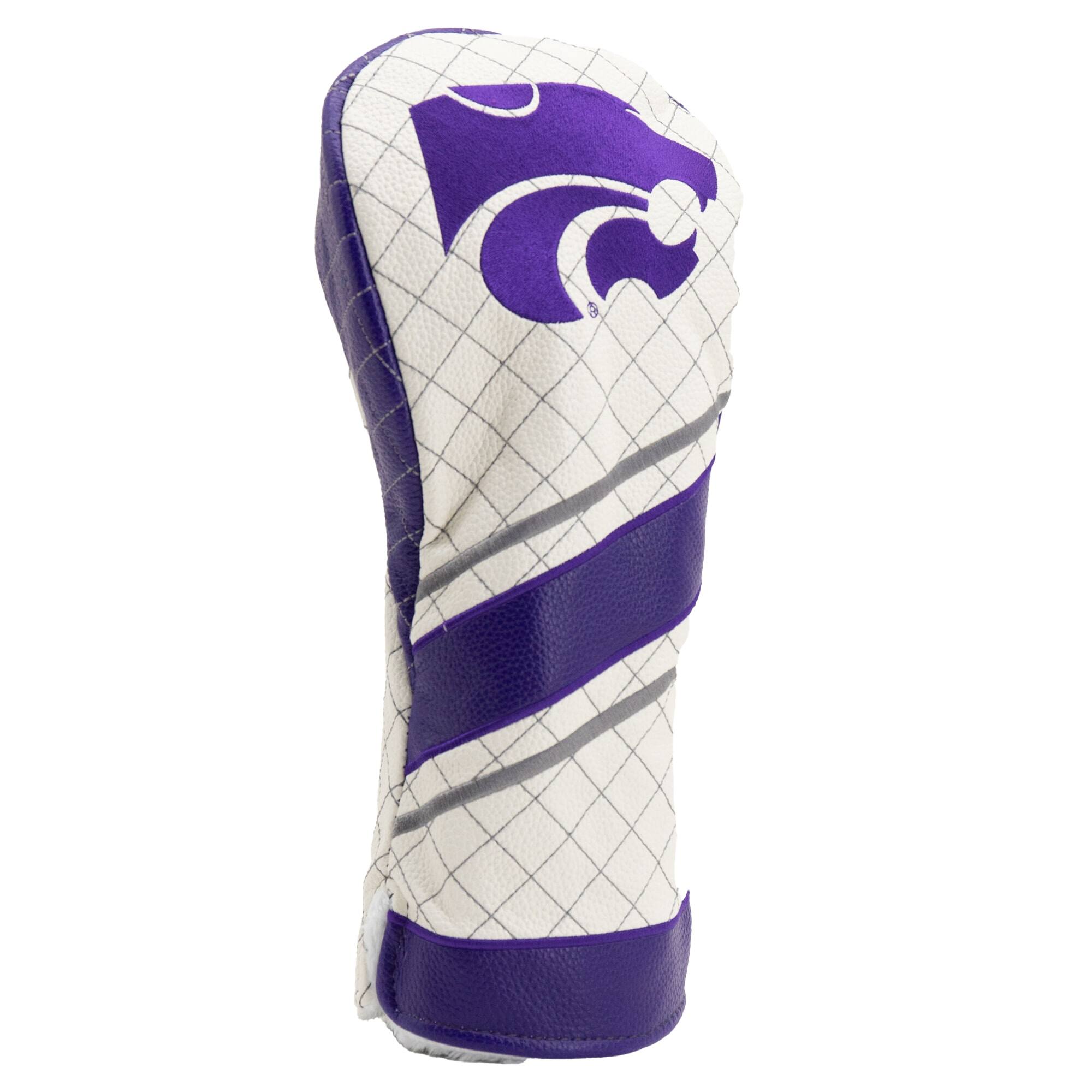 Alt View 2. Team Golf - Kansas State Wildcats Striped Quilted Driver Headcover - Multicolor.