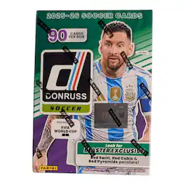 2025-26 Panini FIFA Donruss Soccer Blaster Box (Red Parallels)