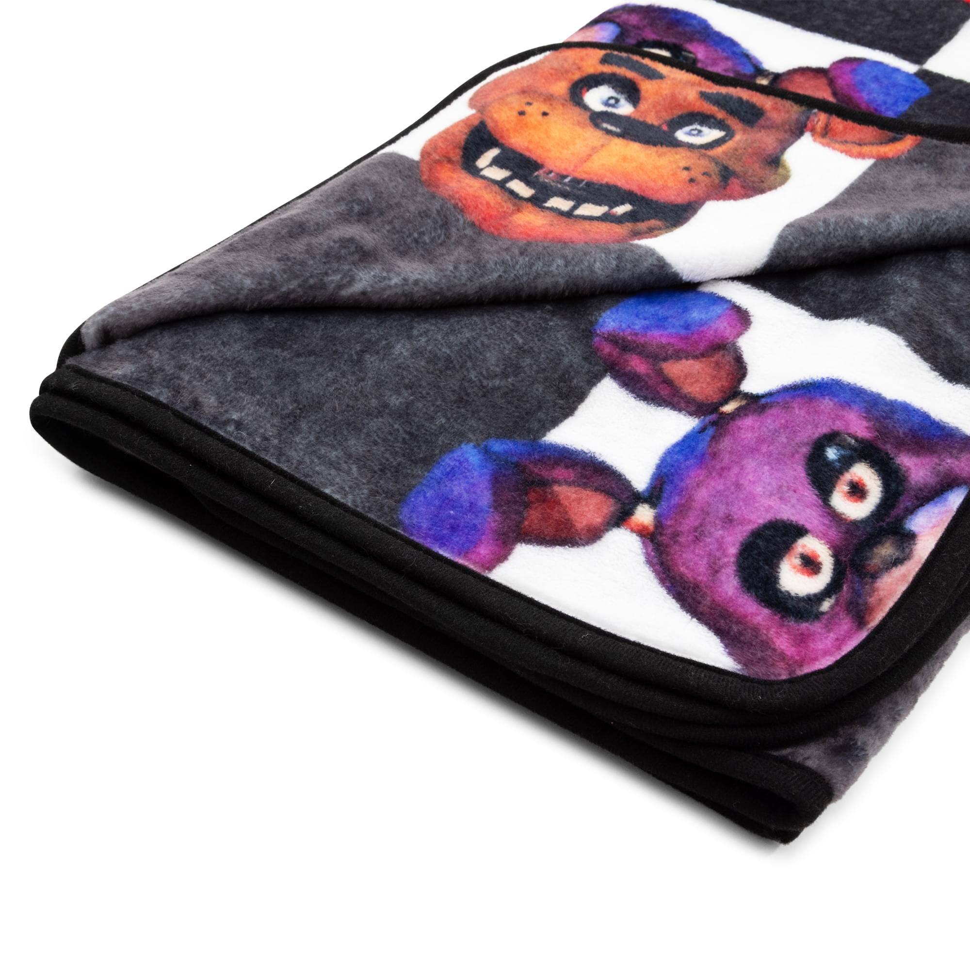 Alt View 10. Silver Buffalo - Five Nights At Freddy's Checkerboard Fleece Throw Blanket | 45 x 60 Inches - Multi-Colored.