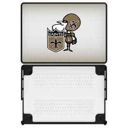 Keyscaper - New Orleans Saints Linen MacBook Case - Air 15 in - Multicolor