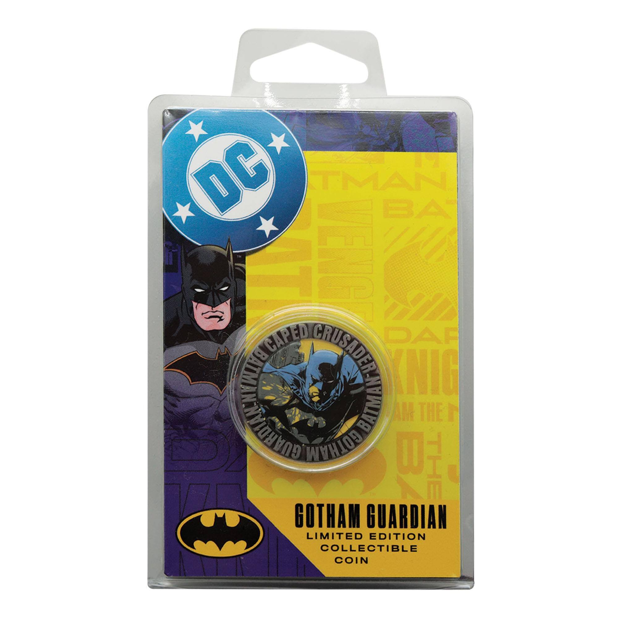 DC Batman: The Caped Crusader, The Dark Knight, Batman: The Gotham Guardian Limited Edition Collectible Coin