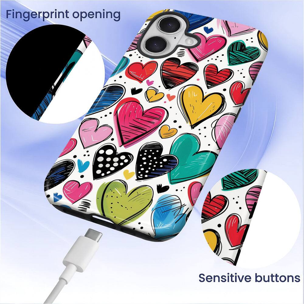 Fingerprint opening  
Sensitive buttons
