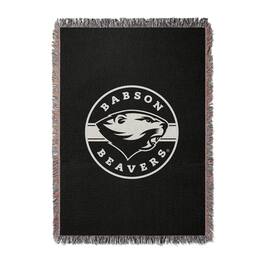 Chad & Jake - Babson Beavers Woven Blanket - Black