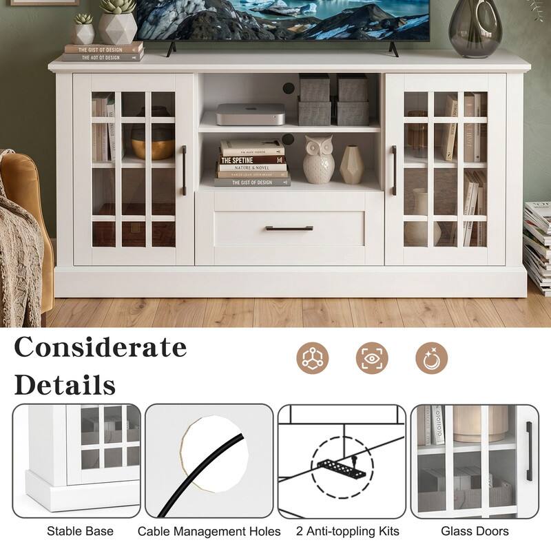THE GIST OF DESIGN  
THE SPETINE X NATURE NOVEL  
Considerate Details  
Stable Base  
Cable Management Holes  
2 Anti-toppling Kits  
Glass Doors
