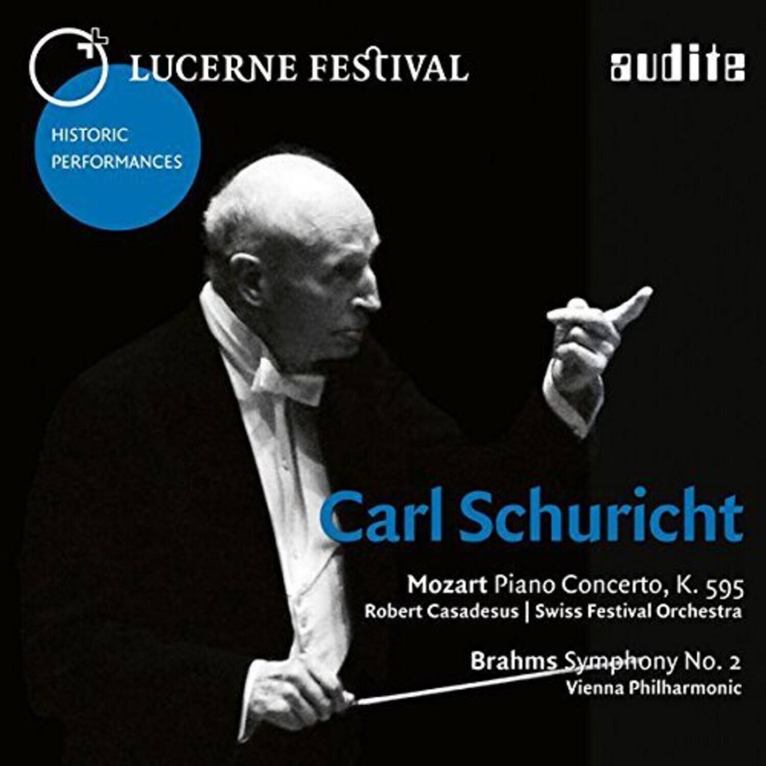 Carl Schuricht - Carl Schuricht Conducts Mozart & Brahms  - COMPACT DISCS
