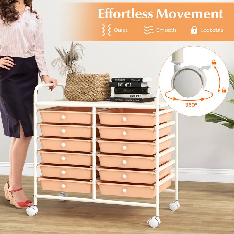 Effortless Movement  
Quiet  
Smooth  
Lockable  

360°