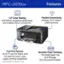 MFC-J1010DW Features:

1. 1.8" Color Display and button navigation eases setup and enables Cloud connectivity+
2. Flexible Connectivity: wireless, Wi-Fi Direct, USB interfaces
3. Fast Print Speeds: up to 17 ppm for black, and 9.5 ppm for color+, plus duplex printing capabilities
4. Versatile Paper Handling: 150-sheet paper tray and 20-page Auto Document Feeder+

Scroll down to learn more.