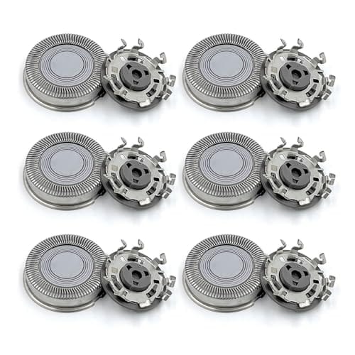 Vulpecula Spade - SH30 Replacement Heads for Philips Norelco Shaver Series 3000, 2000, 1000 (6 PACK)