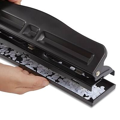 Alt View 4. Staples - Adjustable Punch, 10 Sheet Capacity, Black (24539-CC/10574) - Black.