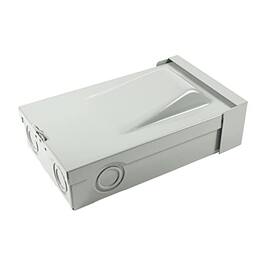 HQRP - Fused A/C Disconnect Switch Pull-Out Metal Box 60 A 120/240 VAC Outdoor UL Listed Type 3R - Gray