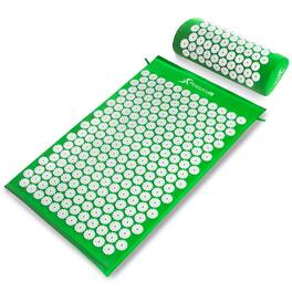 ProsourceFit - Acupressure Mat and Pillow Set - Green