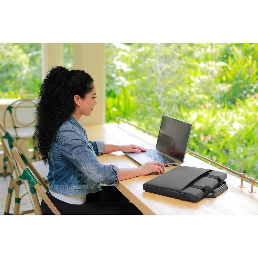 Alt View 8. Dell - Dell EcoLoop Pro Carrying Case (Sleeve) for 11" to 14" Notebook - Black - Black.