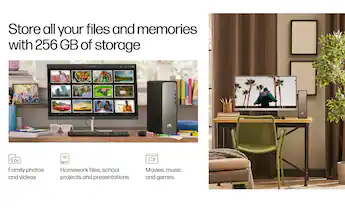 HP Upgraded OmniDesk Slim Desktop (i3 13100, 16GB, 512GB SSD HP Upgraded OmniDesk Slim Desktop (i3 13100, 16GB, 512GB SSD