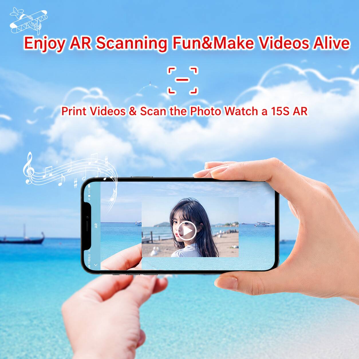 Enjoy AR Scanning Fun & Make Videos Alive

Print Videos & Scan the Photo Watch a 15S AR