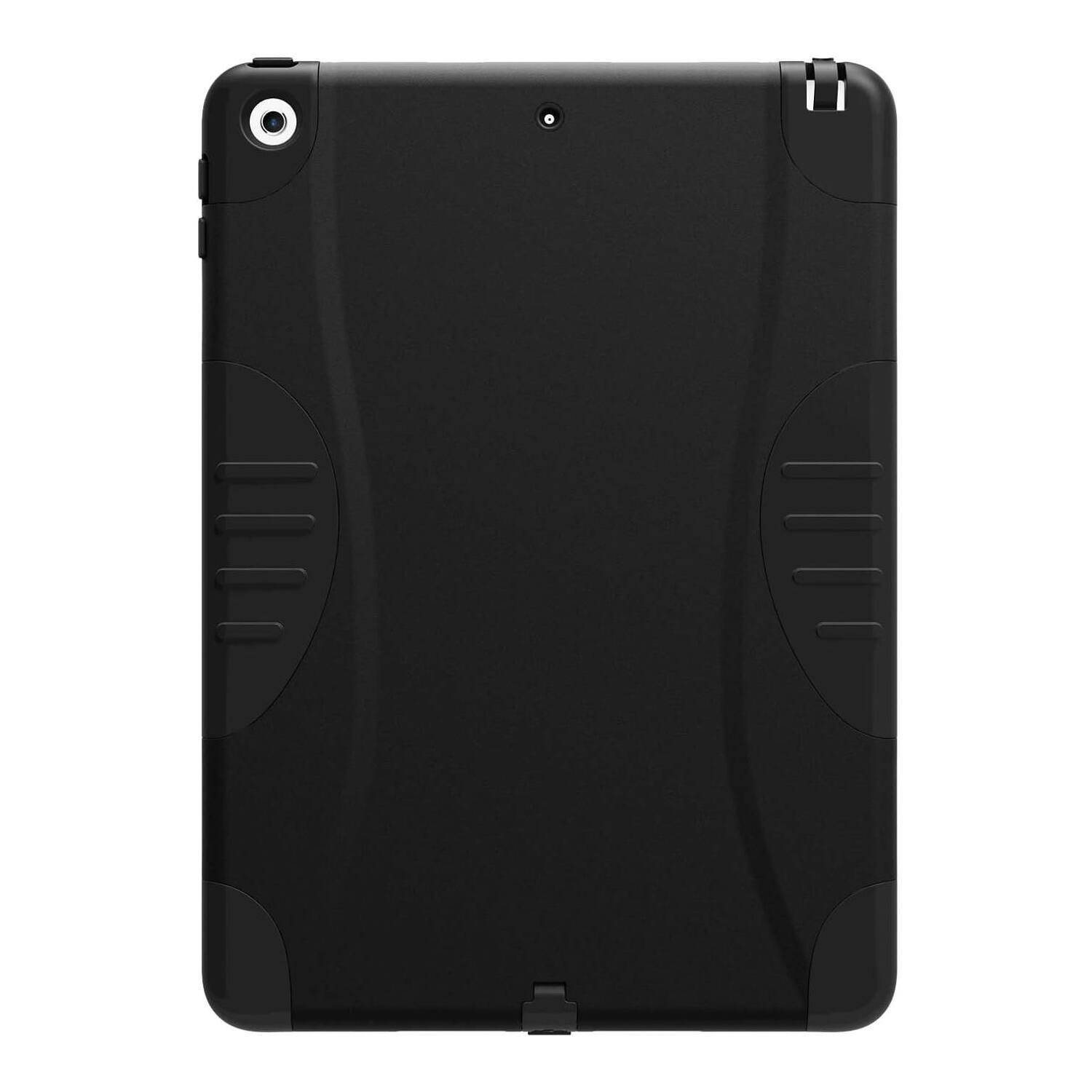 Angle. Verizon Wireless - Verizon Rugged Heavy-Duty Hybrid Case with Built-In Screen Protector For Apple iPad Pro 12.9-inch, 2nd Generation (A1670 - Black.