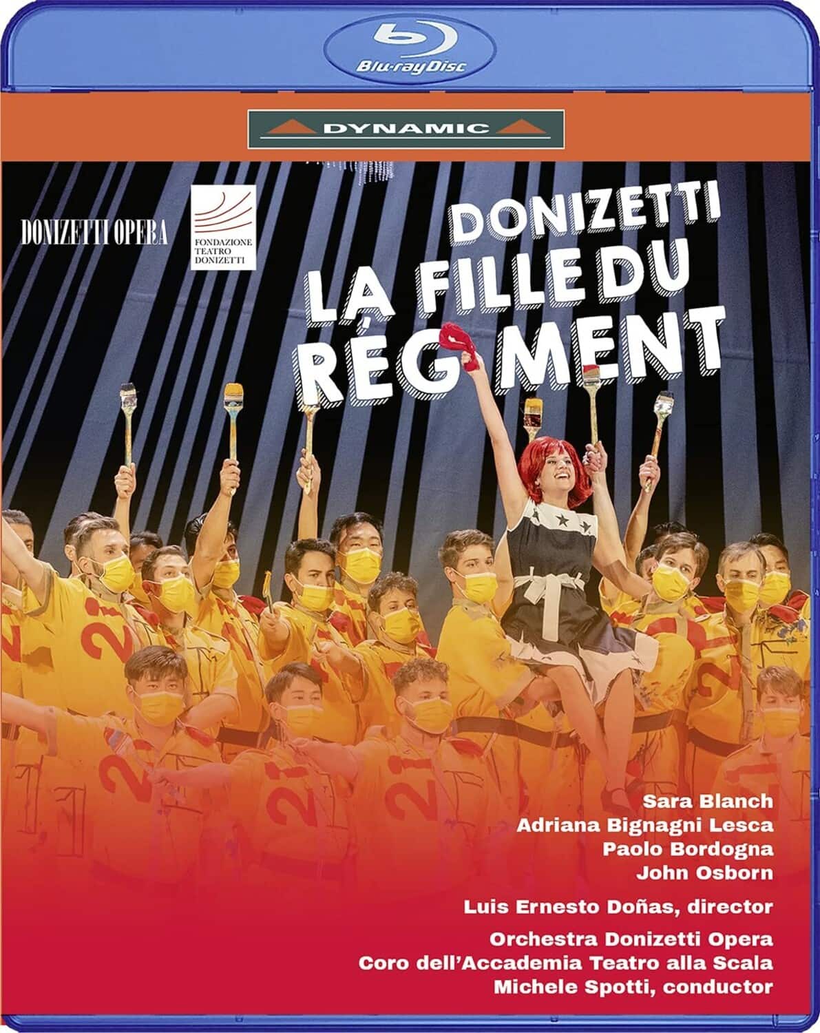 Adriana Bignagni Lesca - La Fille Du Regiment  - BLU-RAY
