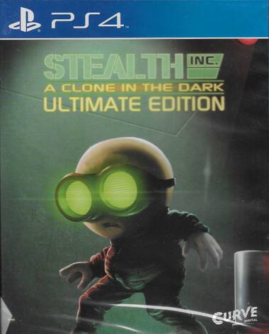 PS4  
STEALTH INC.  
A CLONE IN THE DARK  
ULTIMATE EDITION  
CURVE DIGITAL