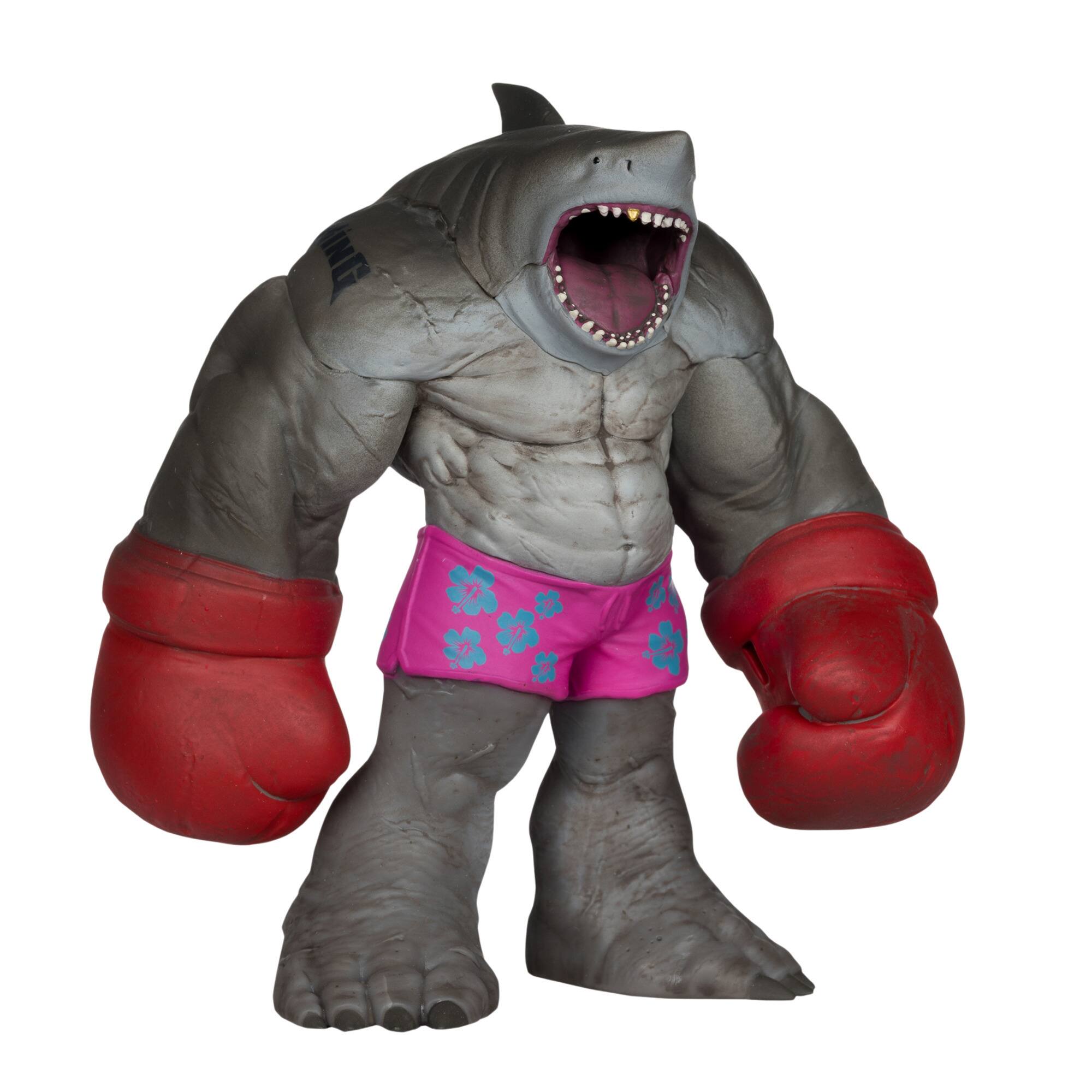 Left. McFarlane Toys - Mcfarlane Toys 4.5-inch Vinyl Figures, Superman, Killer Croc & King Shark.