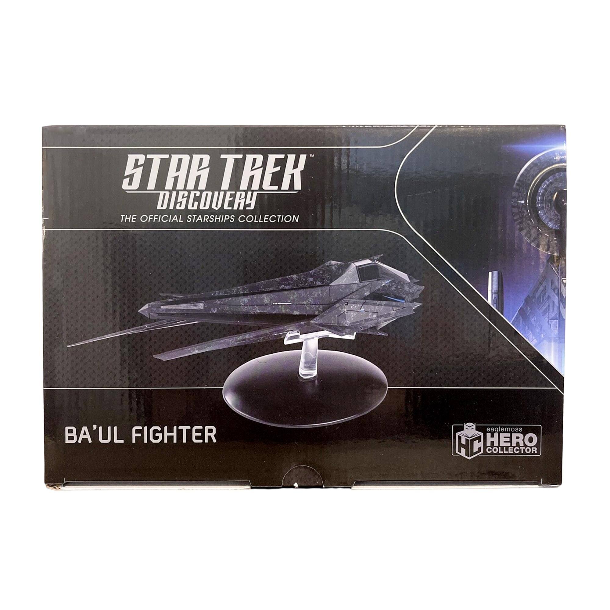 STAR TREK DISCOVERY THE OFFICIAL STARSHIPS COLLECTION BA'UL FIGHTER 000 eaglemoss HC HERO COLLECTOR