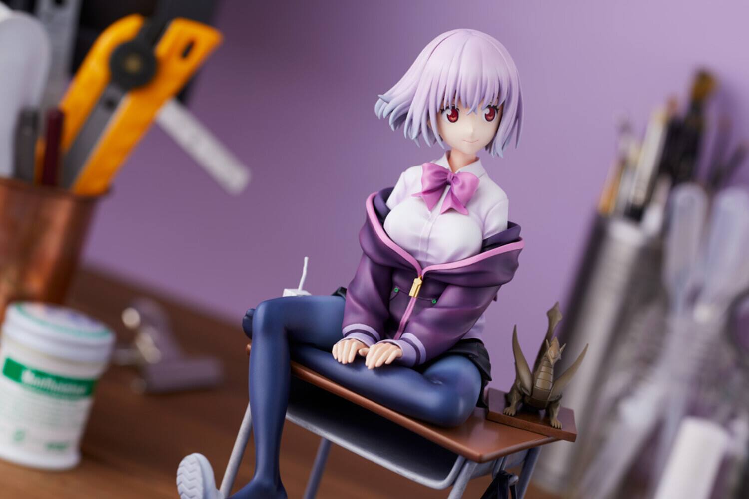 Alt View 2. PopMarket - Kotobukiya - Ssss.Gridman - Akane Shinjo PVC Figure   - Collectibles - Multicolor.