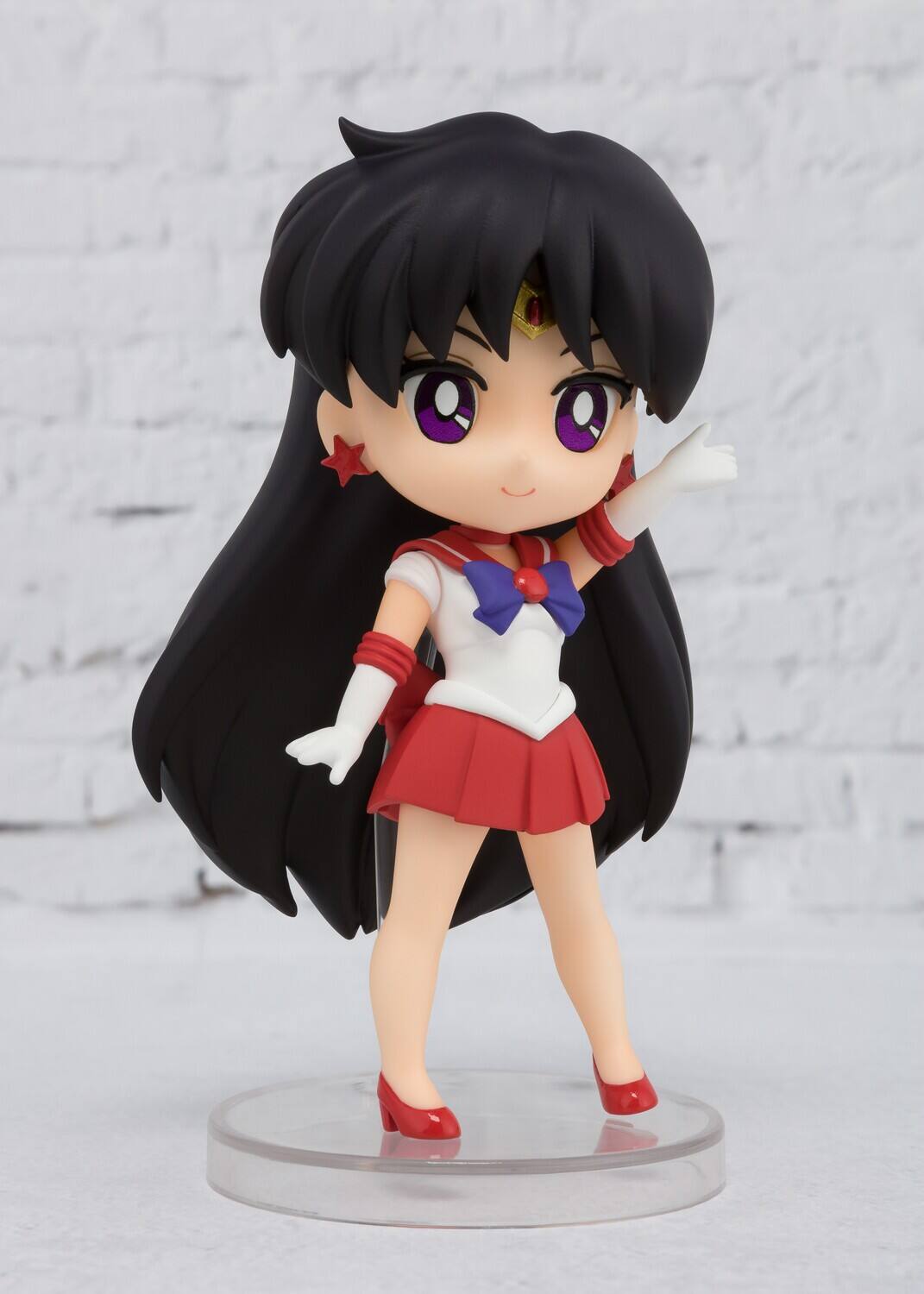 Alt View 3. Bandai - Tamashii Nations - Pretty Guardian Sailor Moon - Figuarts Mini - Sailor Mars   - COLLECTIBLES - Multicolor.